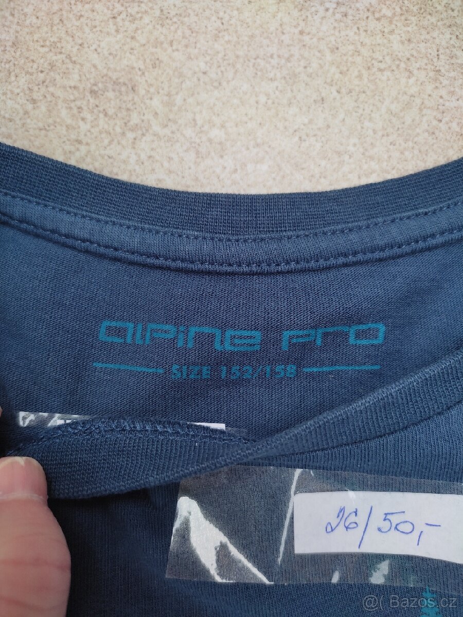 Dětské triko s dlouhým rukávem, vel. 152/158 - 2