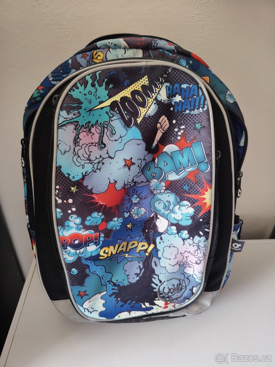 Pěkný školní batoh Topgal chilli - 2