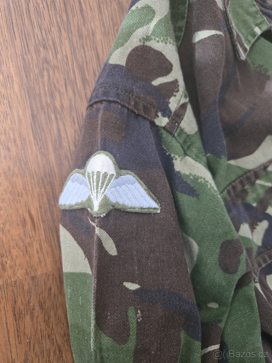 Anglické výsadkářské komando blůza. - 2