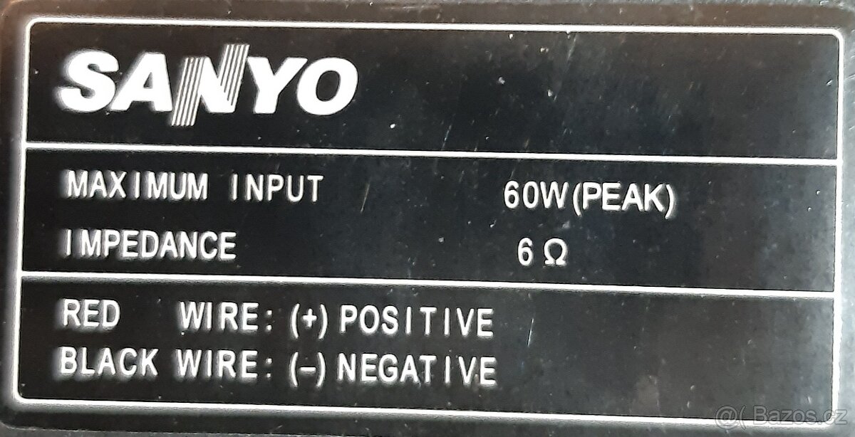 Reproduktor SANYO 60 W - 2