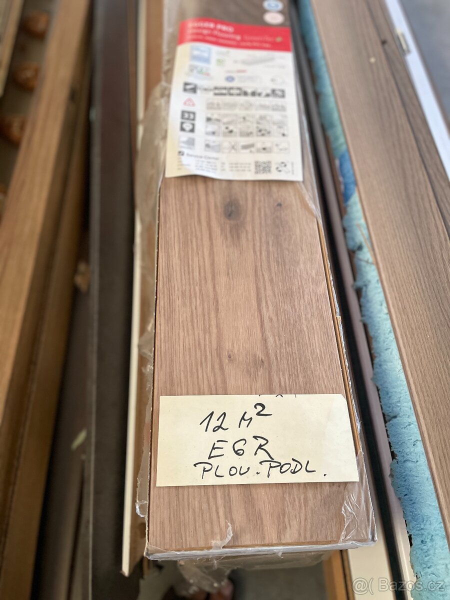 Podlaha plovoucí Egr nová 12 m2 - 2