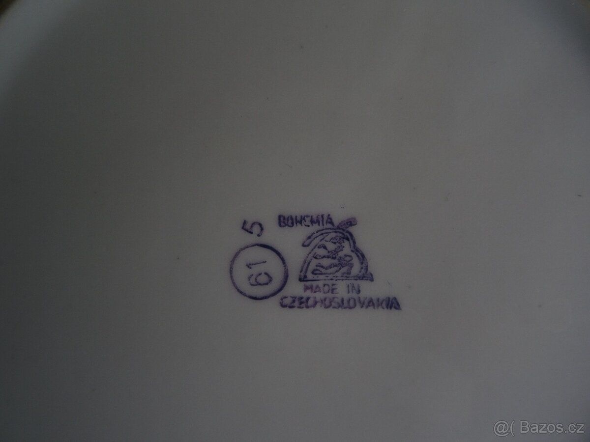 porcelánové talíře - 2