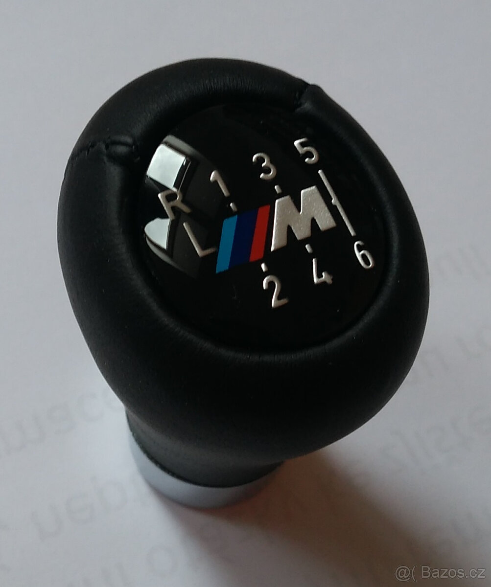 BMW - M paket nízká kožená hlavice řadicí páky - 2