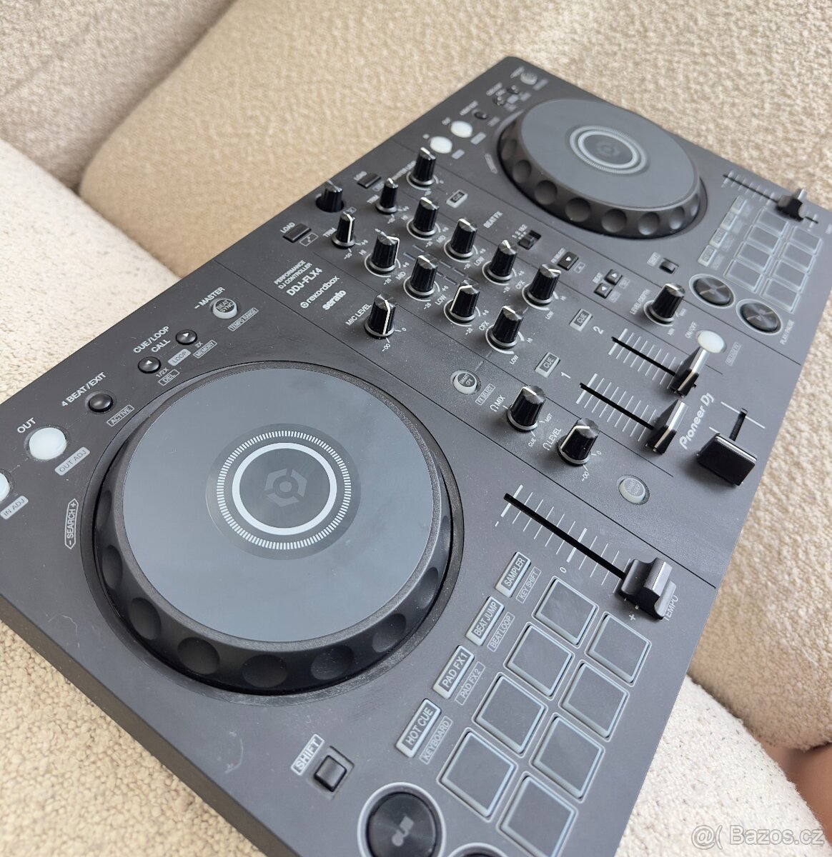 Pioneer DJ DDJ-FLX4 + sluchátka Audio-Technica ATH-M40x - 2