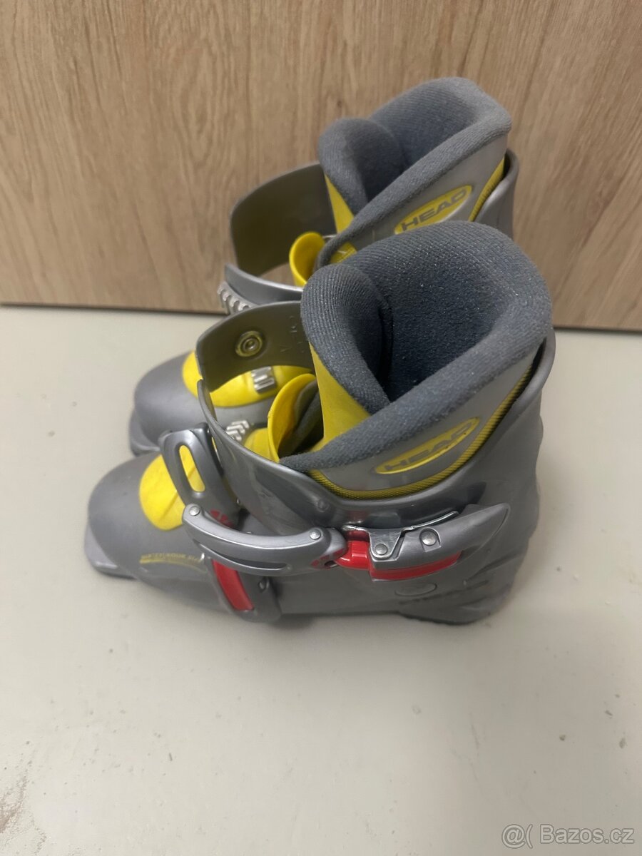 Dětské lyže Fisher + lyžáky Head - 2