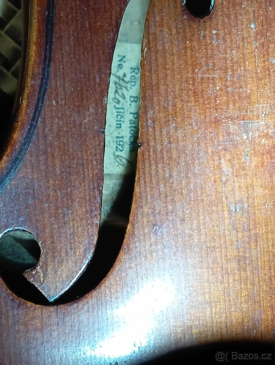 Starožitné housle Pána Benjamina Patočky - 2