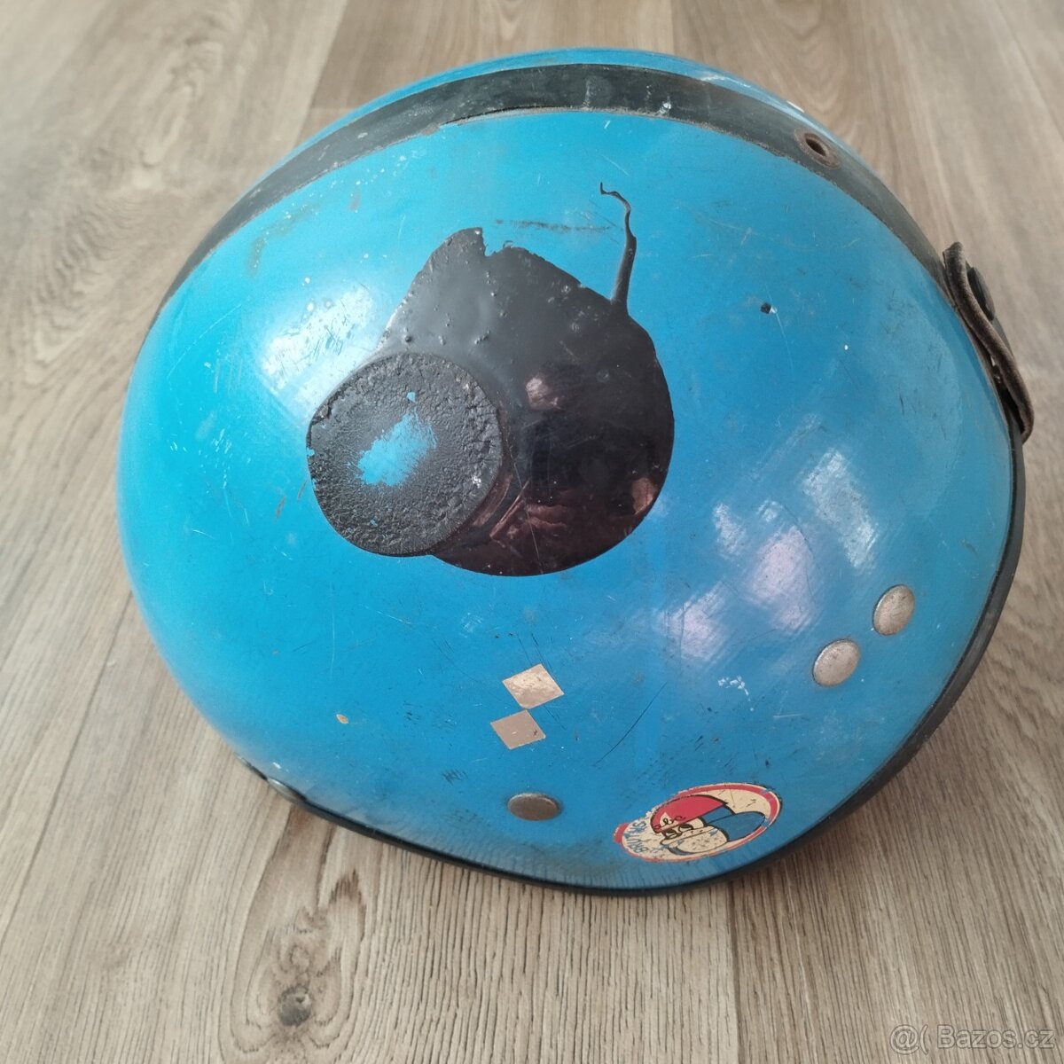 Motoristická retro přilba - 2