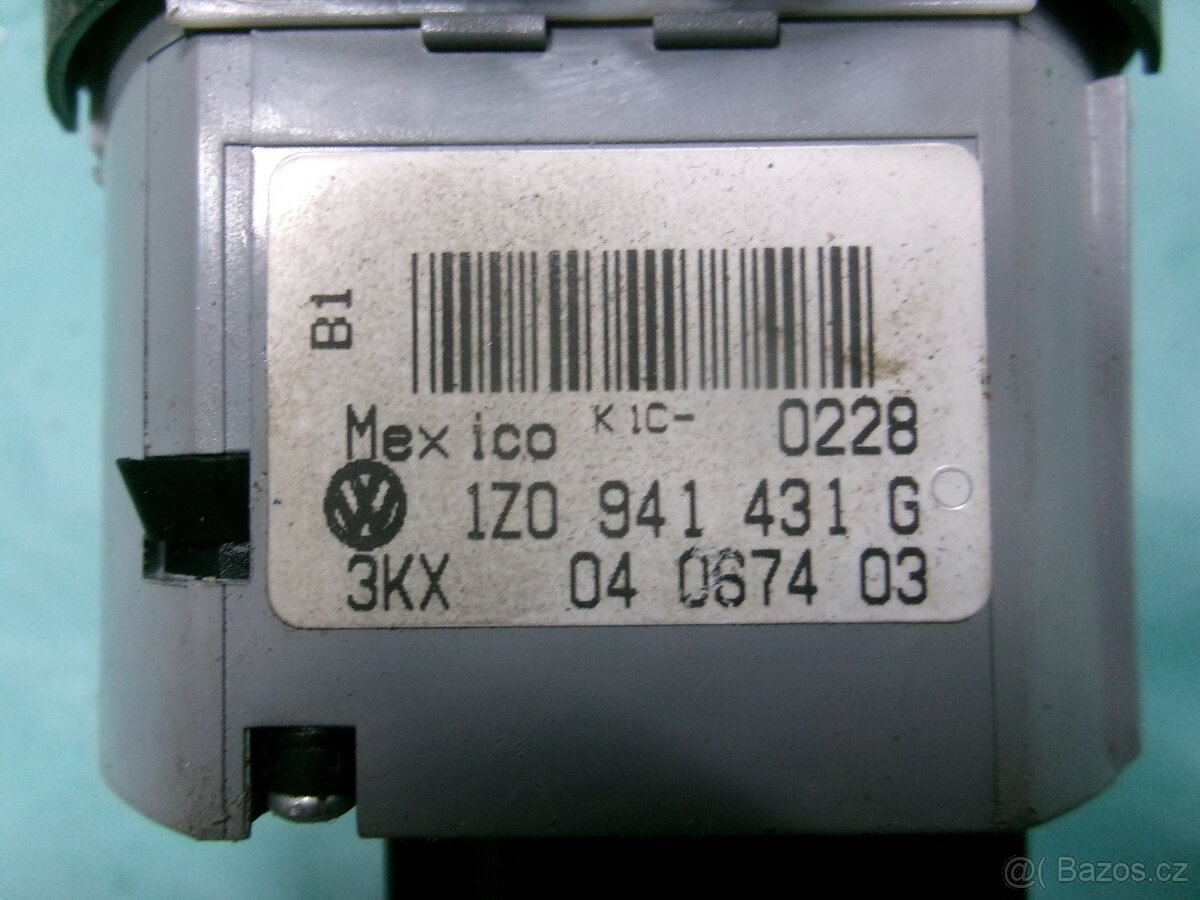 Octavia 2 ovladač světel 1Z0941431G - 2