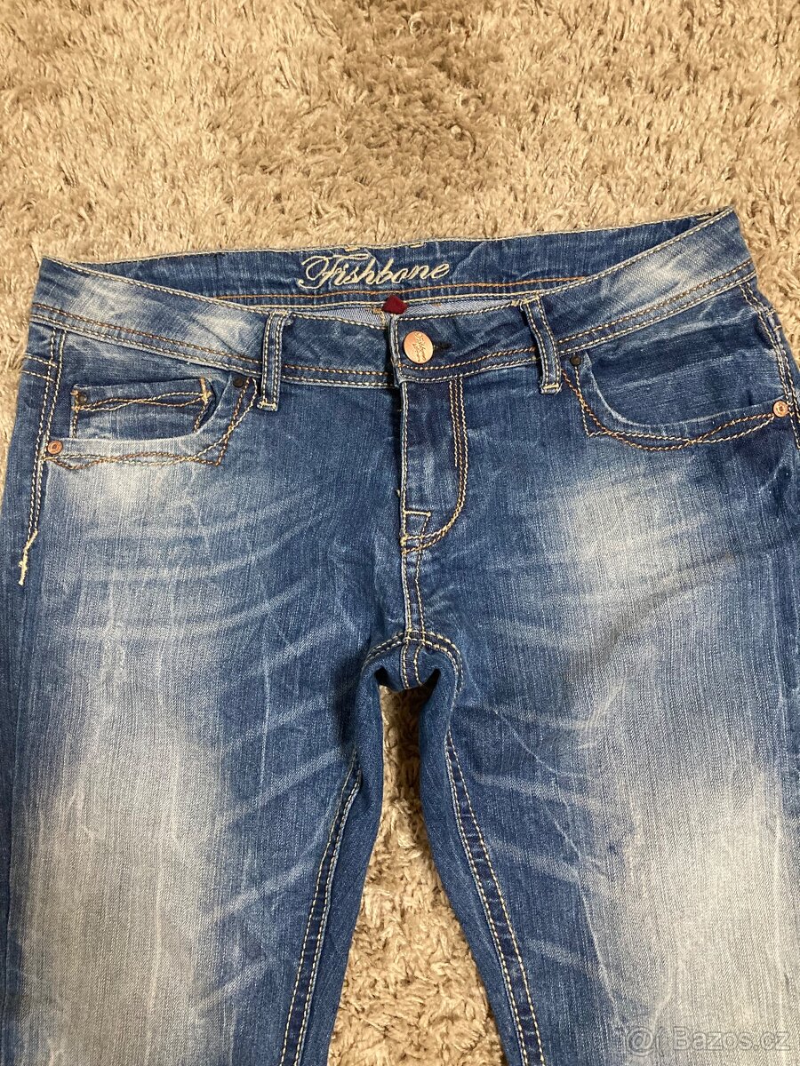 Dámské 3/4 rifle,kraťasy FISHBONE - 2