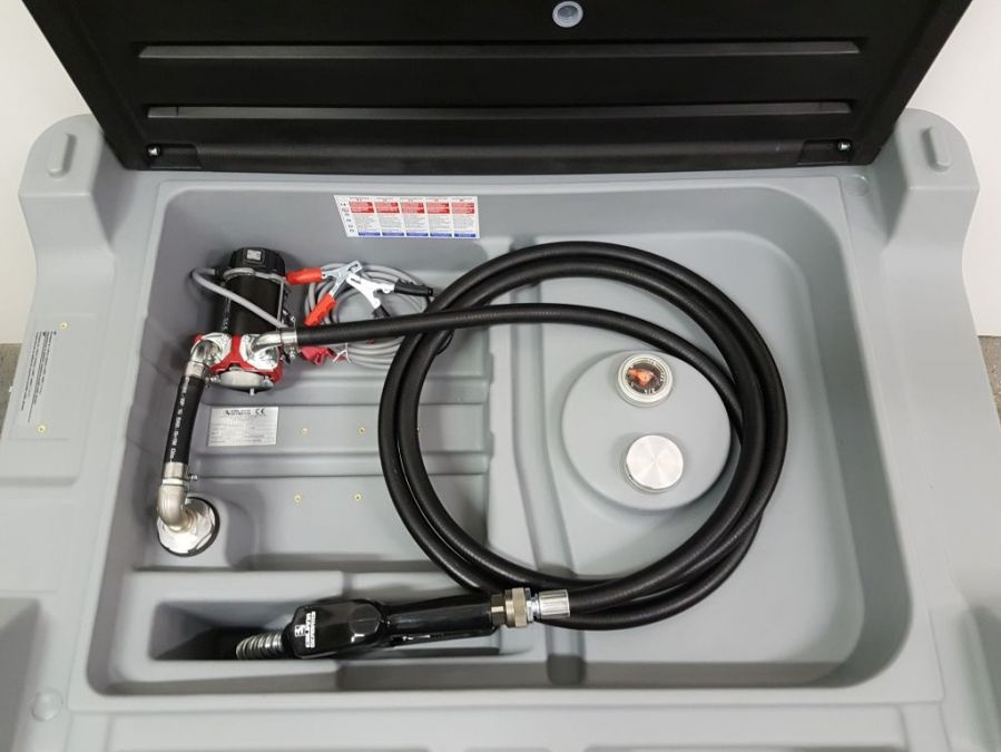 Mobilní nádrž na naftu 330- 440 litrů, 12V+ hladinoměr - 2