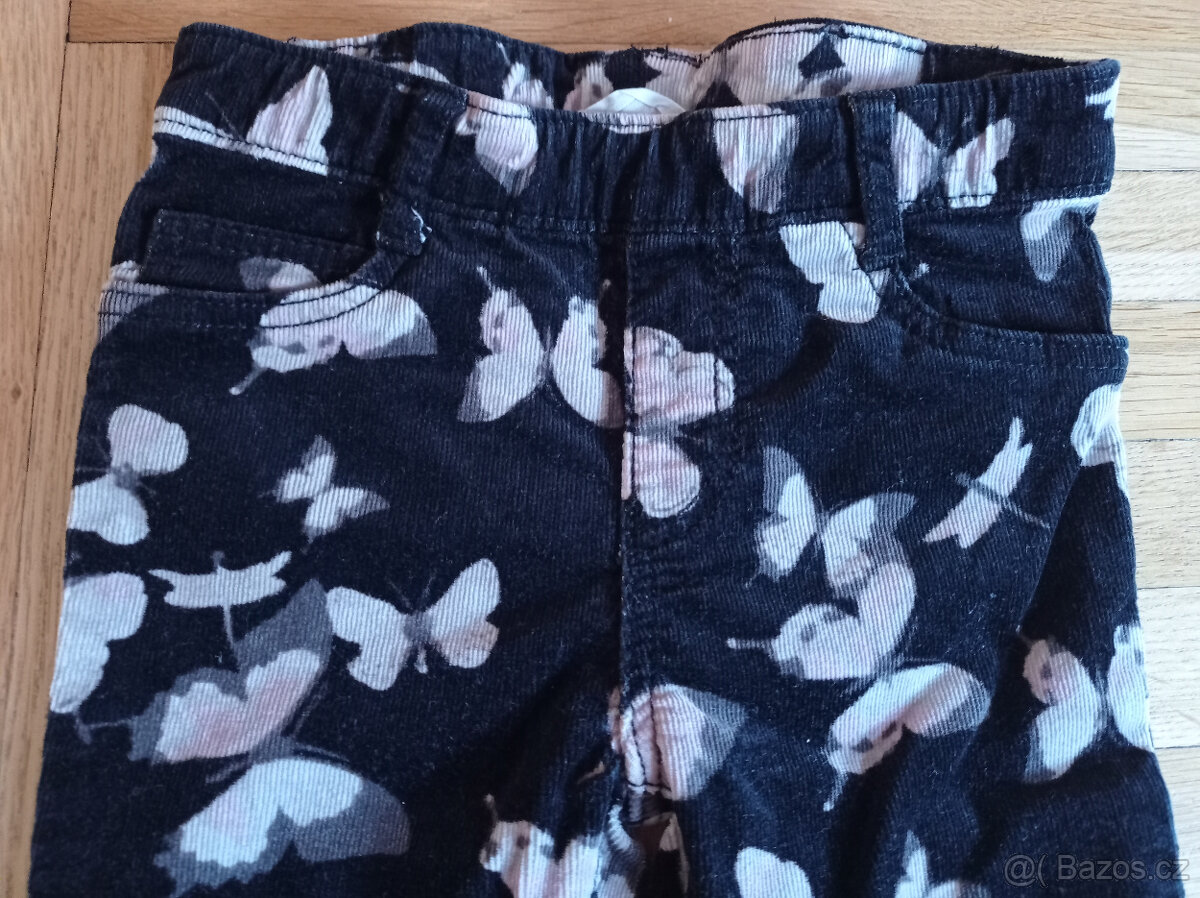 slim kalhoty - manžestráky H&M 98 - 2