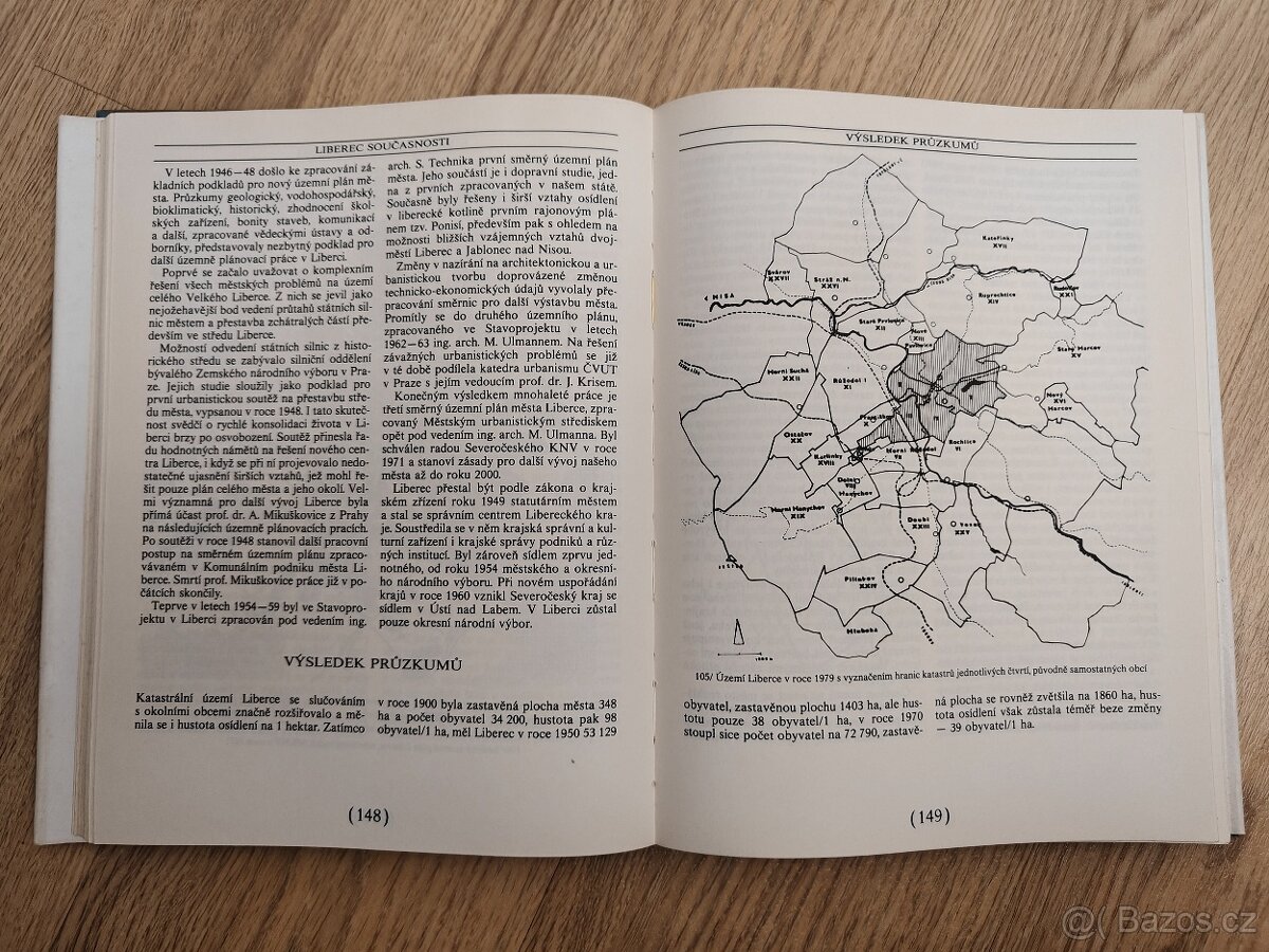 Kniha Liberec minulosti a současnosti - 2