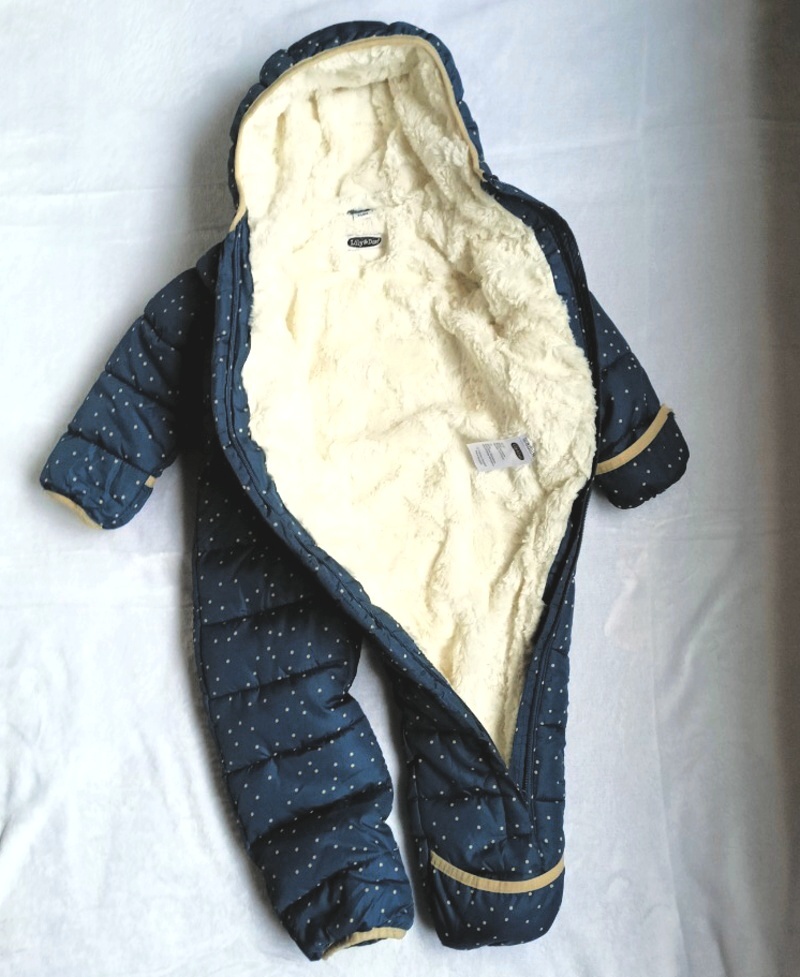 ZIMNÍ KOMBINÉZA S KOŽÍŠKEM, 9 měs., 74/80 cm - 2