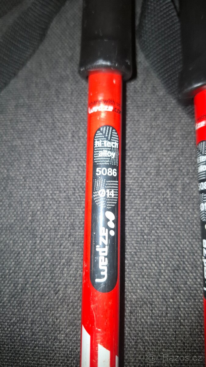 Dětské lyžařské hůlky 100cm - 2