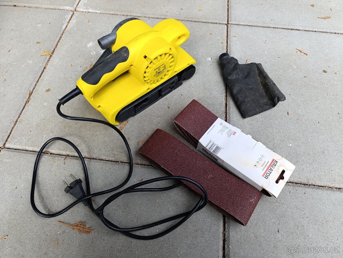 Bruska a flex.bruska použita. - 2