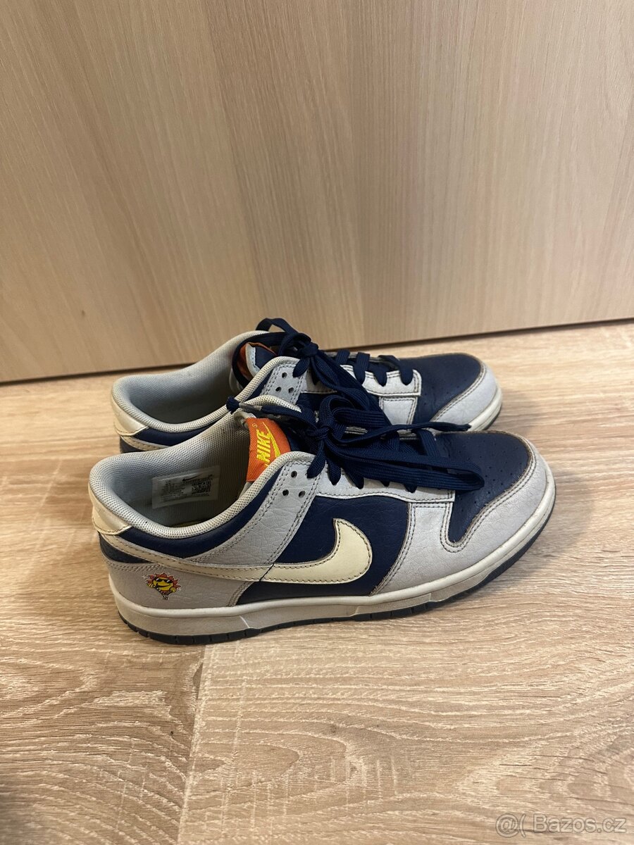 Nike Dunk Low UV Reactive Photon Dust Midnight Navy GS - 2