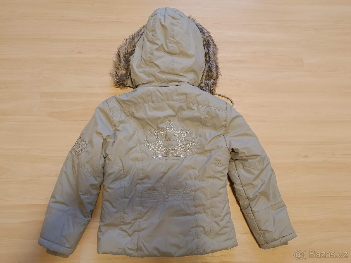 Zimní bunda, odepínací kapuce, vel. S - 2