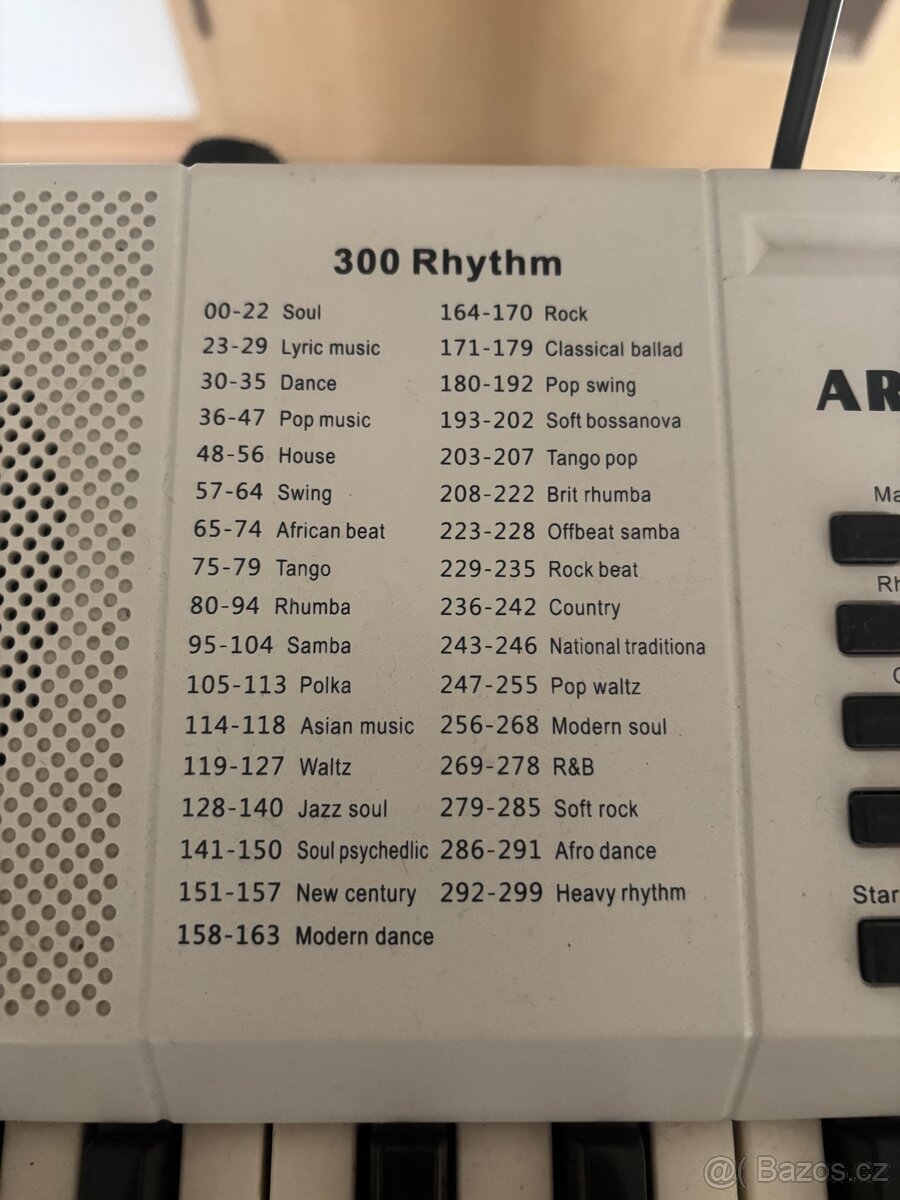 Piano keyboard fox keyboards ark 168 - 2