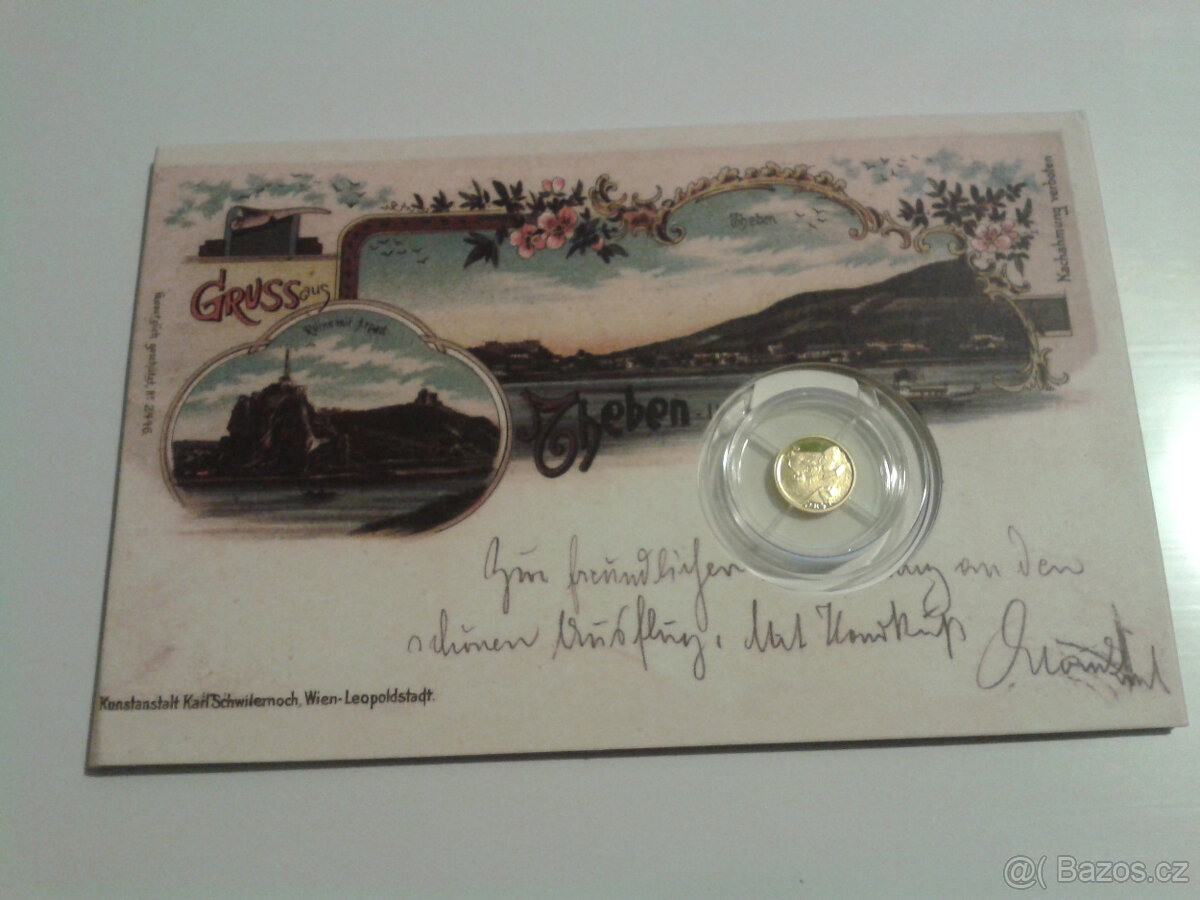 zlatá mince 2 a 5 NZD - 2