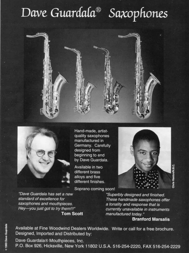 Dave Guardala New York Tenorsaxofon - 2