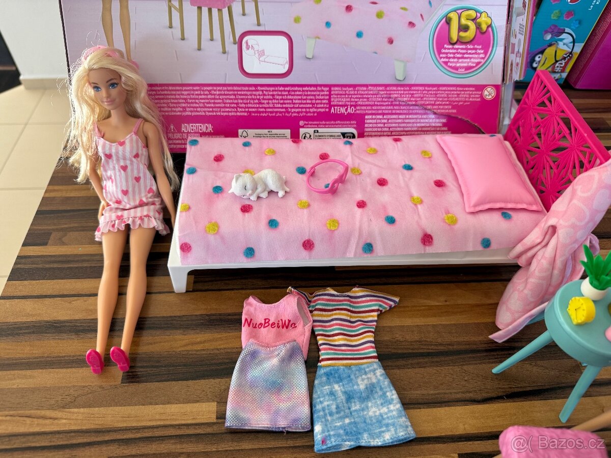 Barbie set s postýlkou - 2