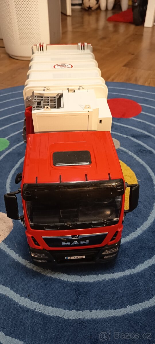 Popelarske auto zn. Bruder - 2