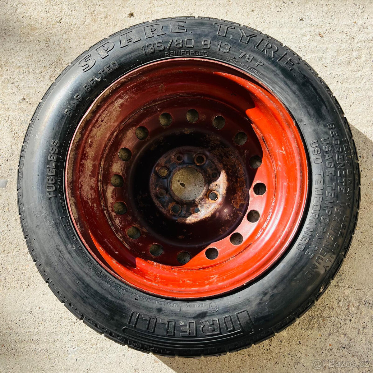 Rezerva Fiat Panda 4x98 135/80 R13 - 2