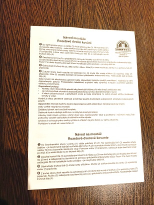 Dveřní kování - 2