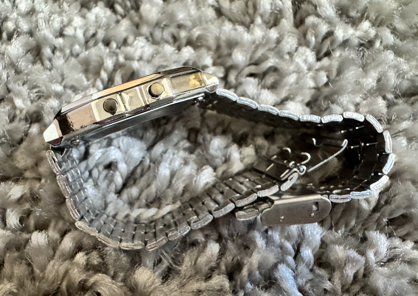 Hodinky stylu ''Casio'' kovové - 2