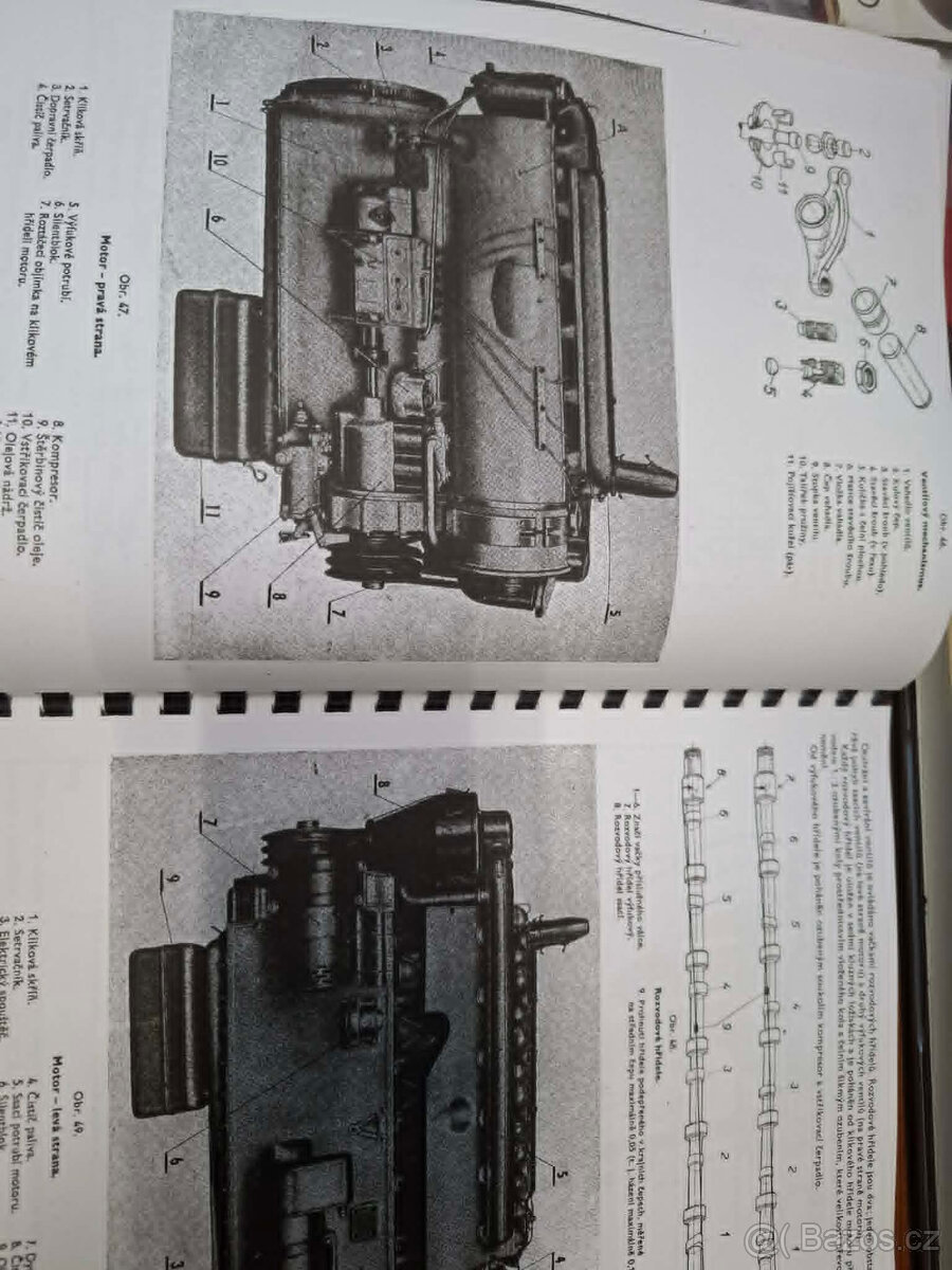 Dílenská příručka na Praga V3S - 2