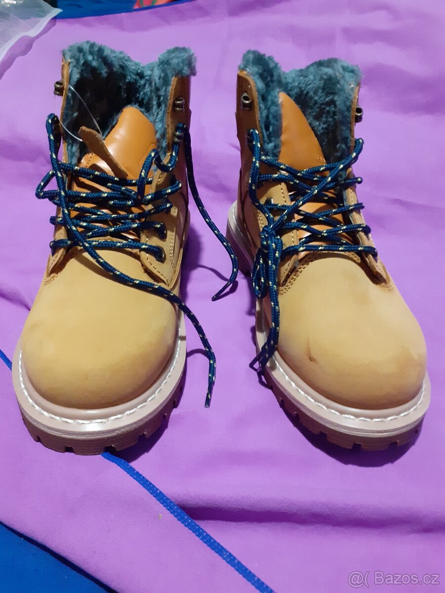 Celokoženková kotníková obuv, vel. 38 - 2