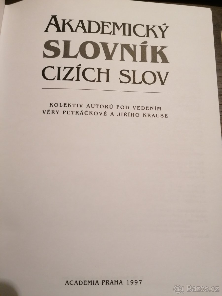 Akademický slovník cizích slov - 2