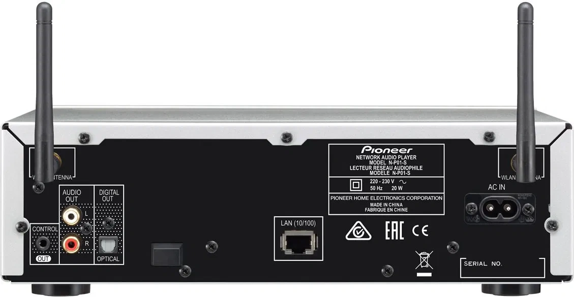 PIONEER N-P01-S SÍŤOVÝ HI-RES AUDIO PŘEHRÁVAČ - 2