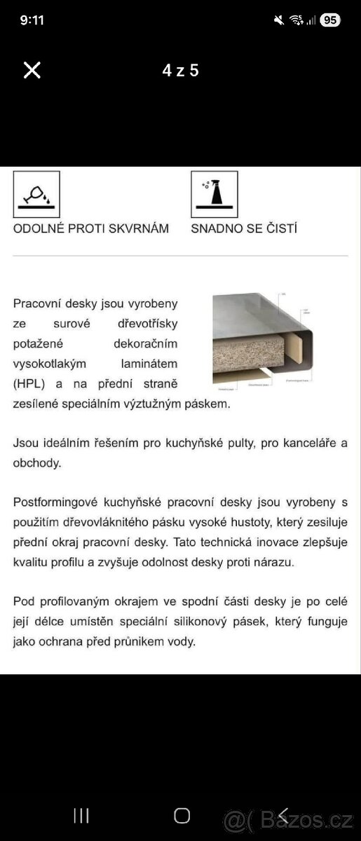 Kuchyňská deska - 2