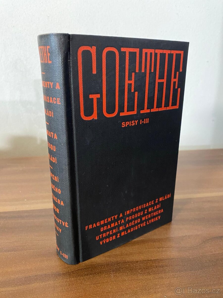 J. W. Goetha (Fr. Borový, Praha 1927–1938) - 2