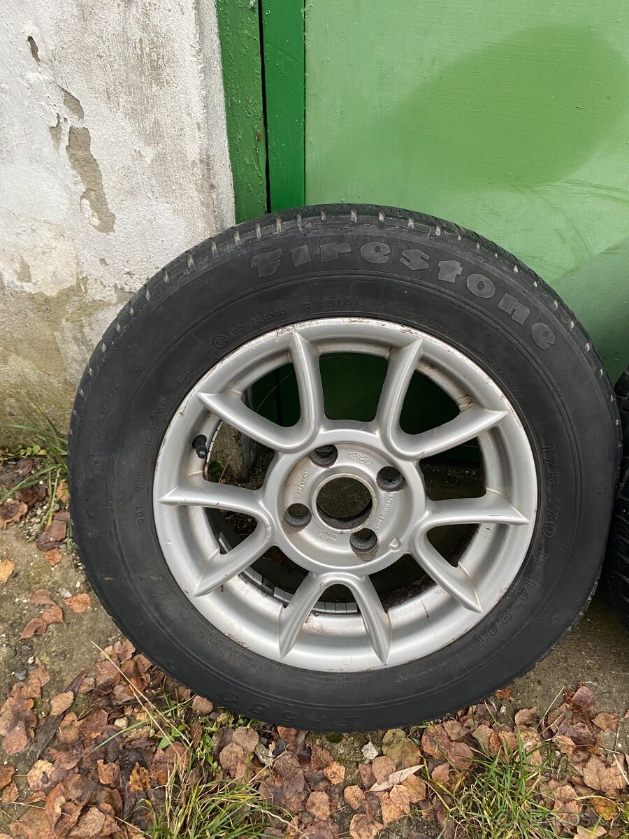 Originální Alu kola Ford - 175/70 R14 4x108 - 2