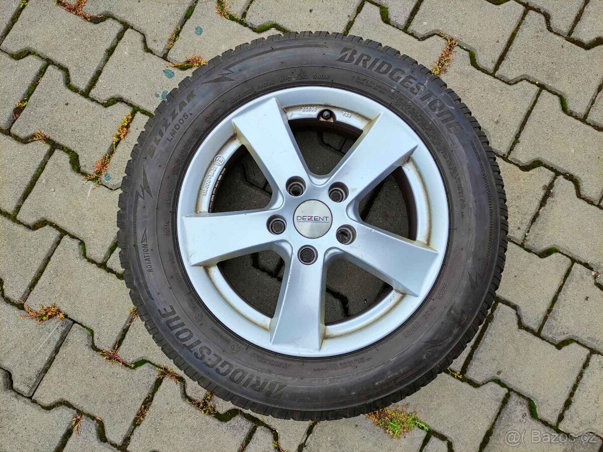 ALU KOLA SEAT LEON 15" na ZIMNÍCH 195/65/15 - 2
