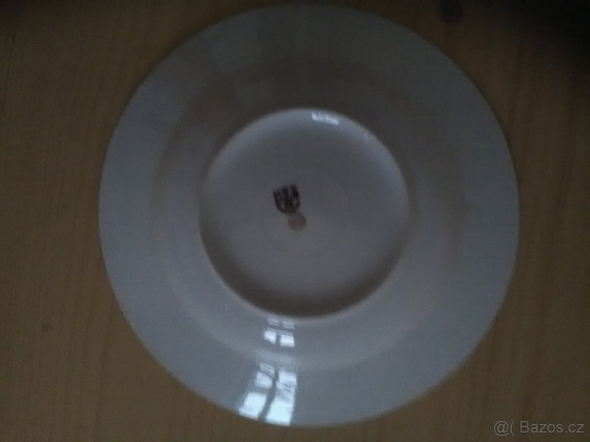 Hluboké retro talíře zn. Bohemia - 2