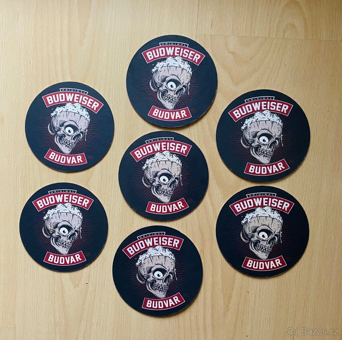 Pivní tácky Budvar - 2