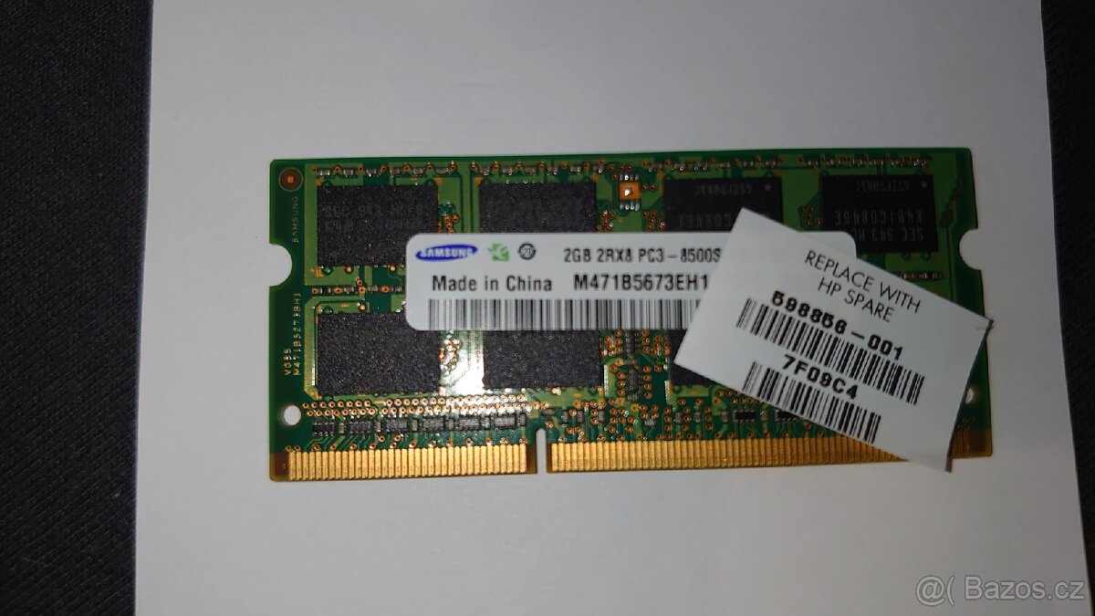 SAMSUNG 2GB DDR3 SODIMM - 2
