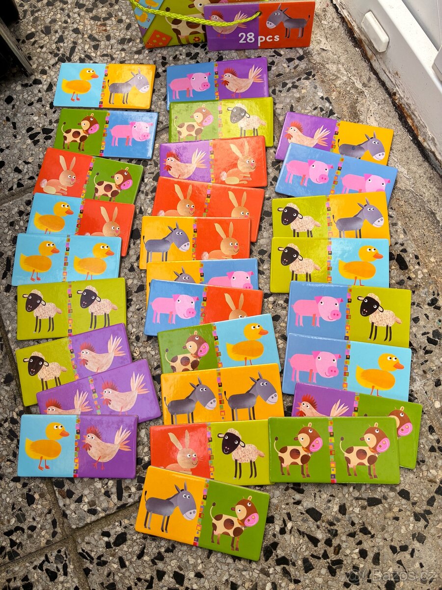 Domino Djeco farma - 2