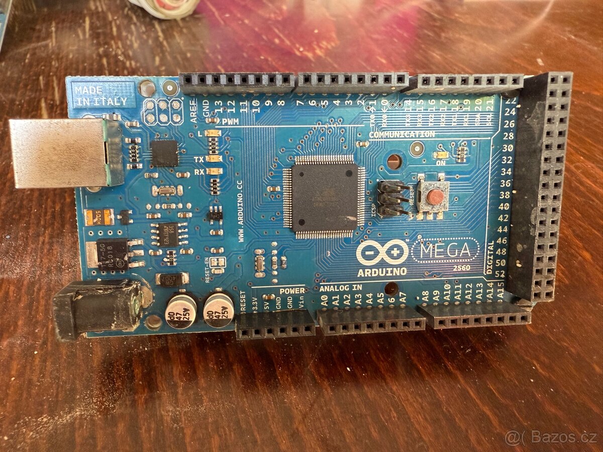 Arduino Mega 2560 + držák na DIN lištu - 2