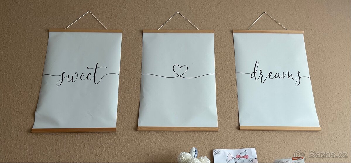 Obrazy / plakáty nové - Sweet dreams - 2