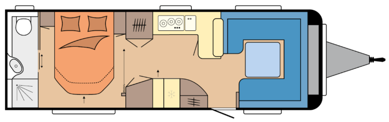 Karavan Hobby Prestige 720 WQC - 2