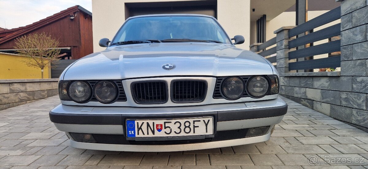 Predám BMW E34 m50b25 turbo. 344hp. - 2