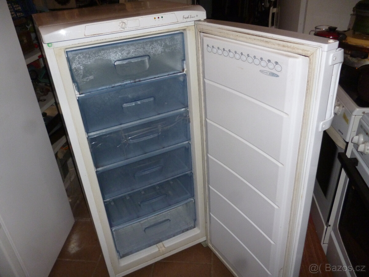 šuplíkový mrazák amica, obsah 150 l - 2