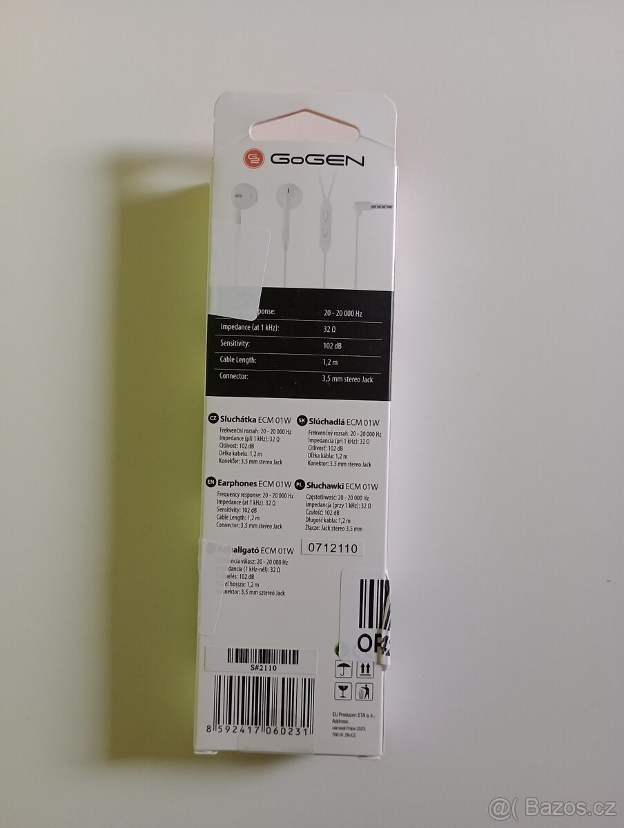 Sluchátka GoGEN - 2