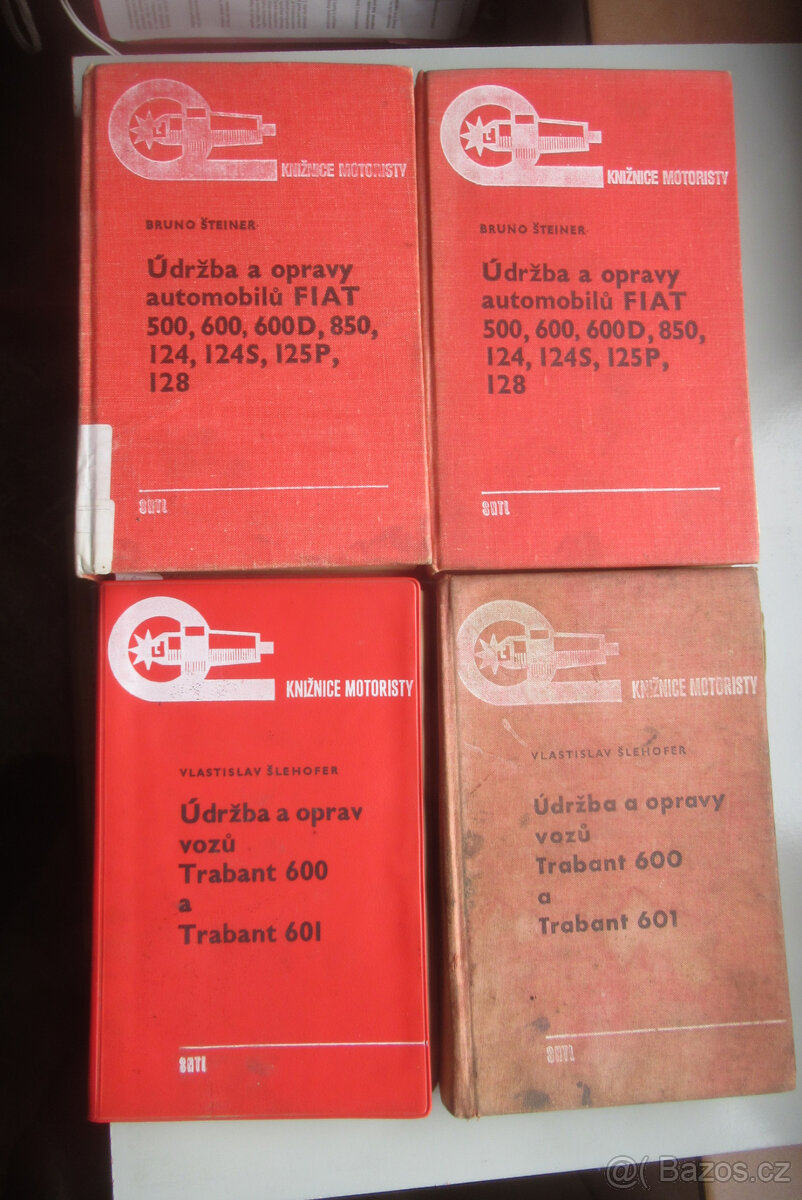 žiguli lada škoda moskvič wartburg knihy - 2