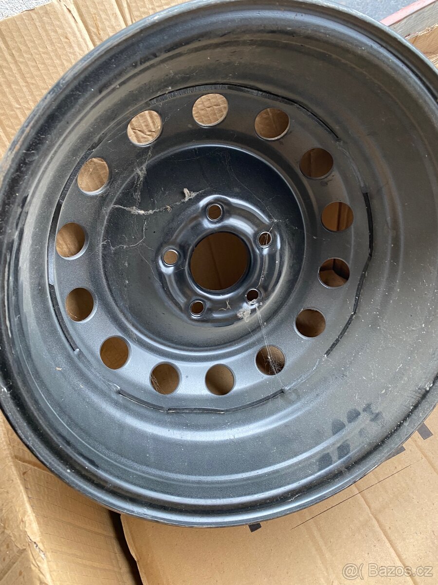 Plechové disky 5x100 6,5Jx15” ET 38 - 2