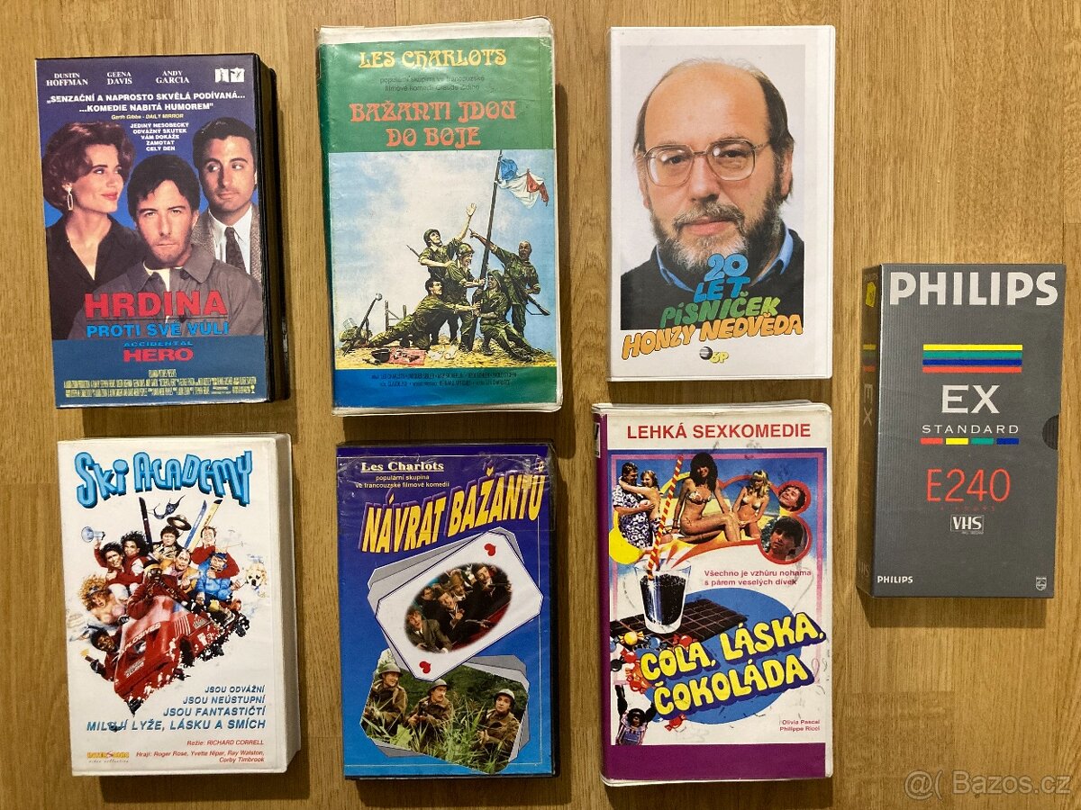 VHS kazety Originál - 2